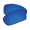 EZReplace Lenses Replacement for Oakley Flak Jacket Sunglasses (AR Polarized Lenses) - Fits Oakley Flak Jacket Frame (Updated Polycarbonate AR Coated Royal Blue) view 1
