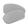EZReplace Lenses Replacement for Oakley Fives Squared Sunglasses (Polarized Lenses) - Fits Oakley Fives Squared Frame (Updated Polycarbonate Metal Silver)