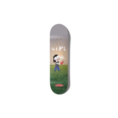 Girl Geering One Off Skateboard Deck - 8.25"