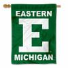 Eastern Michigan Eagles Block E Double Sided House Banner Flag view 1
