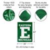 Eastern Michigan Eagles Block E Double Sided House Banner Flag view 2