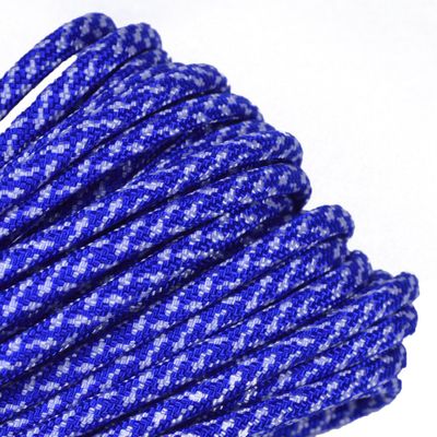 BORED? PARACORD! 40 Blue Colors of Parachute 550 Cord Type III 7 Strand Paracord - Cloud (25 Feet)