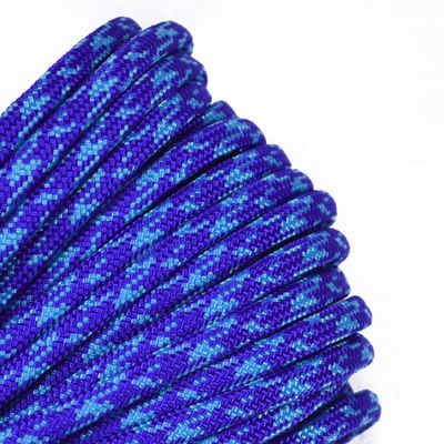 BORED? PARACORD! 40 Blue Colors of Parachute 550 Cord Type III 7 Strand Paracord - Chill (25 Feet)