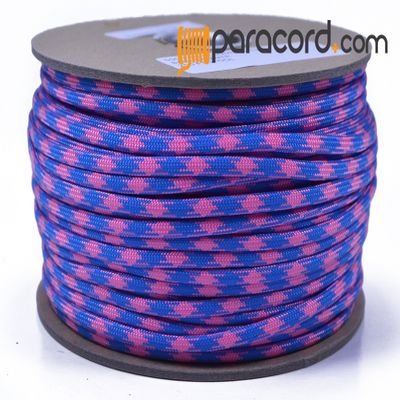 35+ Pink Paracord Colors of Parachute 550 Cord Type III 7 Strand Paracord - Baby Shower (250 Foot Spool)