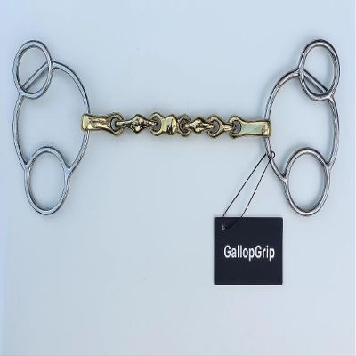 GLP Universal Waterford Bit German Silver/Horse Bits (5.5 Inches)