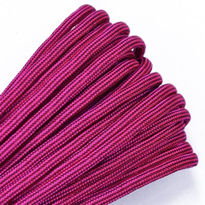 35+ Pink Paracord Colors of Parachute 550 Cord Type III 7 Strand Paracord - Rupture (10 Feet)