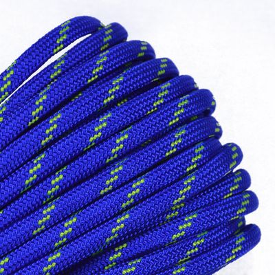 BORED? PARACORD! 40 Blue Colors of Parachute 550 Cord Type III 7 Strand Paracord - Illusion (100 Feet)