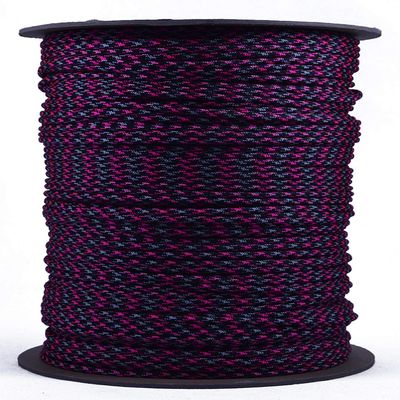 35+ Pink Paracord Colors of Parachute 550 Cord Type III 7 Strand Paracord - Neon Pink Ninja (1000 Foot Spool)
