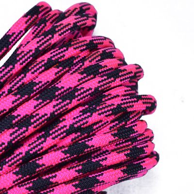 35+ Pink Paracord Colors of Parachute 550 Cord Type III 7 Strand Paracord - Rosa Noche (10 Feet)