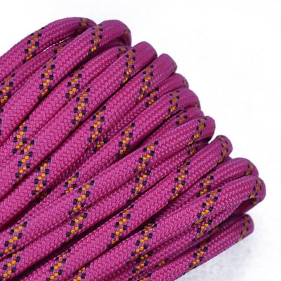 35+ Pink Paracord Colors of Parachute 550 Cord Type III 7 Strand Paracord - Dalia (25 Feet)