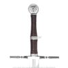 49 Brown Fantasy Steel Sword Geralt Long Sword Cosplay LARP with Scabbard view 4