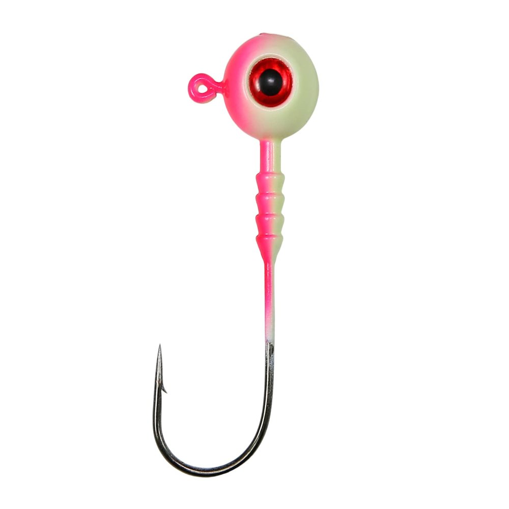 Jigging World Power Ball Jig Head 6oz Single Pack Ver. 2 (Pink Shine)