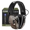 ZOHAN 035 Bluetooth 5.4 Shooting Ear Protection Earmuffs with Active Noise Canceling & Sound Amplification, NRR 22dB for Shooting Range & Hunting (Brown) view 1