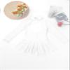 Daenrui Kids Girls Figure Ice Skating Leotard Dress Mock Neck Long Sleeve Gymnastic Ballet Dance Outfits White 4 Years view 3
