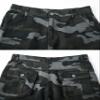 VtuAOL Men's Cargo Shorts for Men Fishing Casual Athletic Tactical Shorts with Multi Pockets Black Camo US 42 view 4
