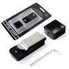 CUESOUL Black Billiards Magnetic Pool Cue Chalk Holder for Billiard Belt Clip view 1