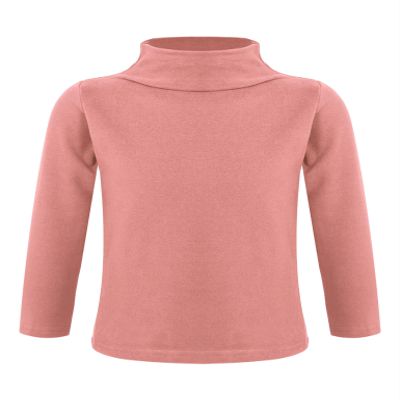 Loodgao Boys Girls Turtleneck Thermal Tops Long Sleeve Mock Neck T-Shirt Blouse Warm Undershirt Pink 4-5