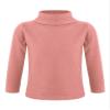 Loodgao Boys Girls Turtleneck Thermal Tops Long Sleeve Mock Neck T-Shirt Blouse Warm Undershirt Pink 4-5 view 1
