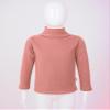 Loodgao Boys Girls Turtleneck Thermal Tops Long Sleeve Mock Neck T-Shirt Blouse Warm Undershirt Pink 4-5 view 2