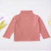 Loodgao Boys Girls Turtleneck Thermal Tops Long Sleeve Mock Neck T-Shirt Blouse Warm Undershirt Pink 4-5 view 4