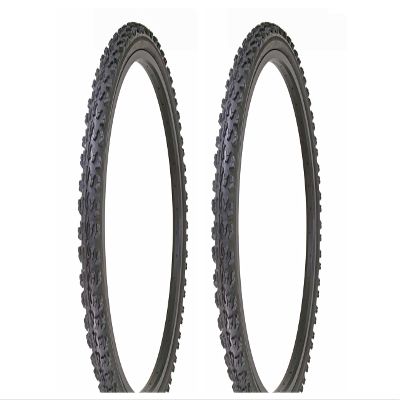 Two Bike Tire 26 x 2.10 Black/Black Side Wall R-4116. Bicycle tire
