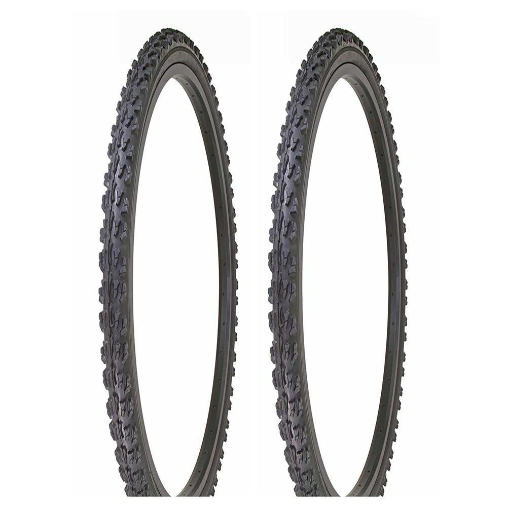Two Bike Tire 26 x 2.10 Black/Black Side Wall R-4116. Bicycle tire