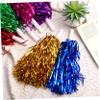 STOBOK Cheerleader Pom Poms Cheerleading: 12PCS Cheer Pom Poms with Handle for Team Sports Dance Games Cheering Kids Adults Girls view 4