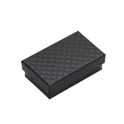 YQHWLKJ 20pcs Jewellery Box 8x5CM Necklace Ring Box for Multi Colors Jewellery Gift Boxes, Black