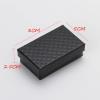 YQHWLKJ 20pcs Jewellery Box 8x5CM Necklace Ring Box for Multi Colors Jewellery Gift Boxes, Black view 2