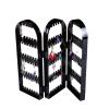 2/3/4 Fans Panels Jewellery Box Organizer Storage Box Folding Earrings Display Rack Necklace Jewelry Stand Holder view 3
