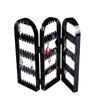 2/3/4 Fans Panels Jewellery Box Organizer Storage Box Folding Earrings Display Rack Necklace Jewelry Stand Holder view 2