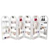 2/3/4 Fans Panels Jewellery Box Organizer Storage Box Folding Earrings Display Rack Necklace Jewelry Stand Holder view 4
