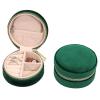 Leather Jewellery Box Small Travel Velvet Portable Earring Organizer Cases for Girls view 1