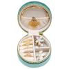 Leather Jewellery Box Small Travel Velvet Portable Earring Organizer Cases for Girls view 3