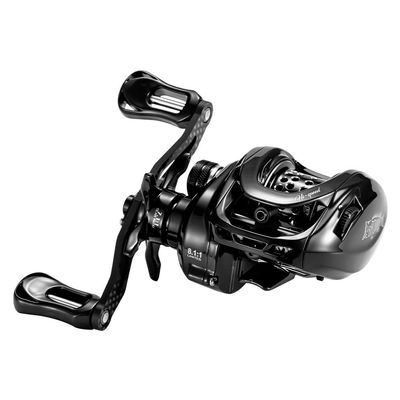 DOVIELLO BMC100 BFS Reel Ultralight Baitcaster Reels with Drag Clicker 8.1:1 High Speed 11LB Drag Power 11+1BB Baitcasting Reel Super Smooth Bait Finesse System Low Profile- Right Hand