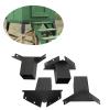 ECOTRIC Deer Stand Brackets 4x4 Deer Blind Brackets, 4Pcs Compound Angle Platform Bracket for Deer Hunting, Shooting Shack, Observation Decks, Tree Houses, Swing Sets, Outdoor Platforms view 1