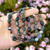 Adabele 1pc Real Natural Indian Agate Gemstone Beaded Bracelet 7.5 inch Irregular Chakra Healing Crystal Rock Women Mom Gift GBX-D53 view 2
