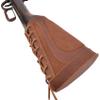 Leather Rifles Ammo Pouch, Gun Buttstock with Recoil Pad for .308 30-30 Shell Holder (Brown for .357 .30-30 .38) view 2