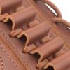 Leather Rifles Ammo Pouch, Gun Buttstock with Recoil Pad for .308 30-30 Shell Holder (Brown for .357 .30-30 .38) view 4