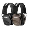 PROHEAR 016 Shooting Ear Protection Earmuffs 2 Pack, NRR 26dB for Gun Range, Hunting -Black and Brown view 1