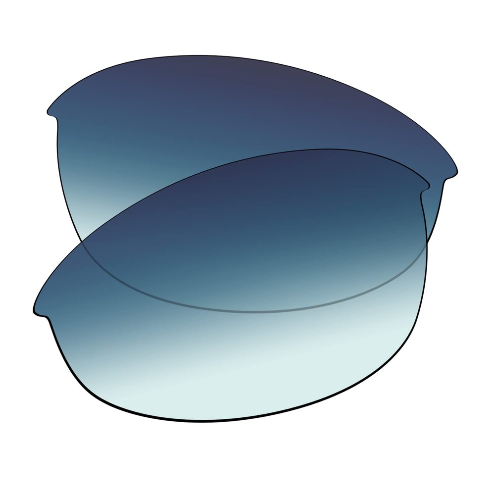 EZReplace Lenses Replacement for Oakley Half Jacket 2.0 OO9144 Sunglasses (Polarized Lenses) - Fits Oakley Half Jacket 2.0 Frame (Blue Gradient)