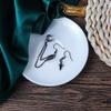 Retro Long And Short Rivet Earrings Ear Clips Fashion Goth Punk Tassel Earrings (black2) view 2