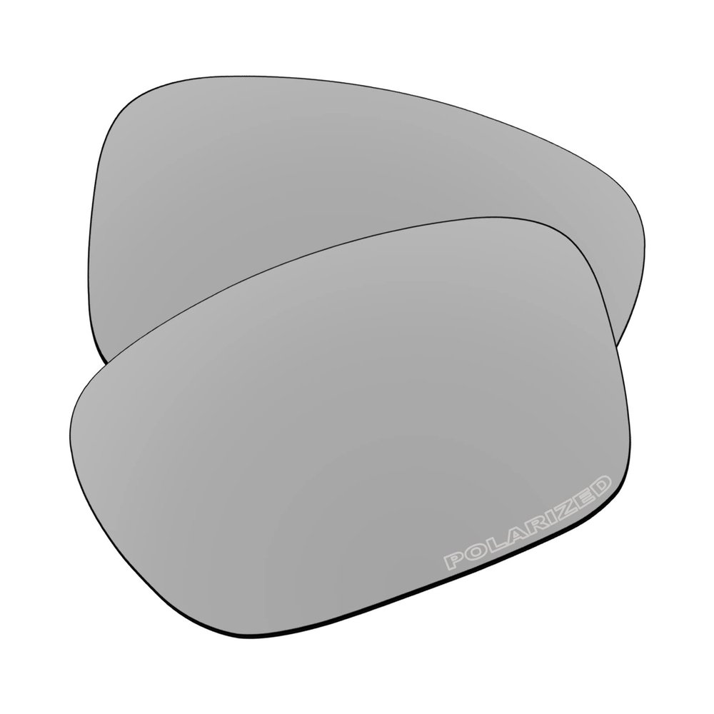 EZReplace Lenses Replacement for Oakley Holbrook OO9102 Sunglasses (Polarized Lenses) - Fits Oakley Holbrook Frame (Updated Polycarbonate Metal Silver)