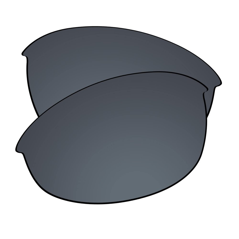 EZReplace Lenses Replacement for Oakley Half Jacket 2.0 OO9144 Sunglasses (AR Polarized Lenses) - Fits Oakley Half Jacket 2.0 Frame (Updated Polycarbonate AR Coated Mirror Black)