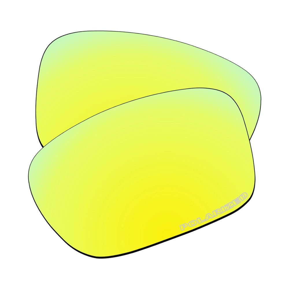 EZReplace Lenses Replacement for Oakley Holbrook OO9102 Sunglasses (Polarized Lenses) - Fits Oakley Holbrook Frame (Updated Polycarbonate Golden Yellow)