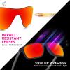 EZReplace Lenses Replacement for Oakley Holbrook OO9102 Sunglasses (Polarized Lenses) - Fits Oakley Holbrook Frame (Updated Polycarbonate Golden Yellow) view 3