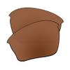 EZReplace Lenses Replacement for Oakley Half Jacket XLJ Sunglasses (Non-Polarized Lenses) - Fits Oakley Half Jacket XLJ Frame (Maroon Brown) view 1
