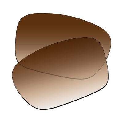 EZReplace Lenses Replacement for Oakley Hijinx Sunglasses (Non Polarized Lenses) - Fits Oakley Hijinx Frame (Brown Gradient)