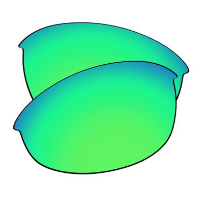EZReplace Lenses Replacement for Oakley Half Jacket 2.0 OO9144 Sunglasses (AR Polarized Lenses) - Fits Oakley Half Jacket 2.0 Frame (Updated Polycarbonate AR Coated Spring Green)