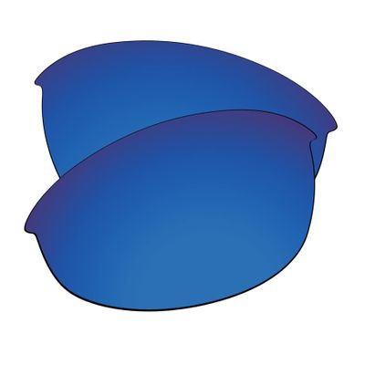 EZReplace Lenses Replacement for Oakley Half Jacket 2.0 OO9144 Sunglasses (Polarized Lenses) - Fits Oakley Half Jacket 2.0 Frame (Royal Blue)